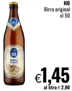 Famila HB Birra original offerta