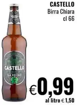 Famila CASTELLO Birra Chiara offerta