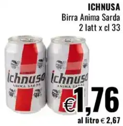 Famila ICHNUSA Birra Anima Sarda offerta