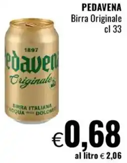 Famila PEDAVENA Birra Originale offerta