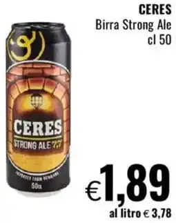 Famila CERES Birra Strong Ale offerta