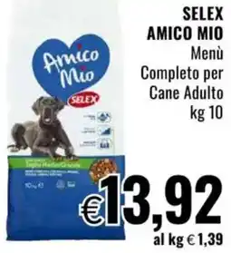 Famila SELEX AMICO MIO Menù Completo per Cane Adulto offerta