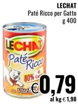 Famila LECHAT Paté Ricco per Gatto offerta