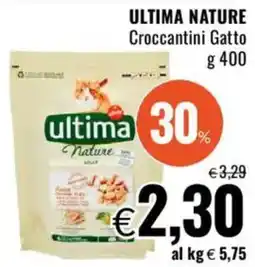 Famila ULTIMA NATURE Croccantini Gatto offerta