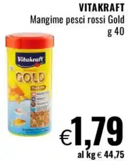 Famila VITAKRAFT Mangime pesci rossi Gold offerta