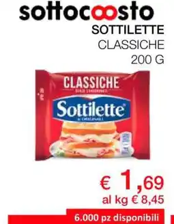 Coop Sottilette Classiche offerta