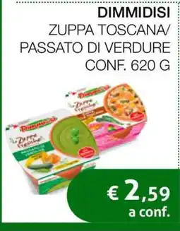 Coop DIMMIDISI ZUPPA TOSCANA/PASSATO DI VERDURE offerta