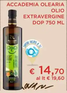 Coop ACCADEMIA OLEARIA OLIO EXTRAVERGINE DOP 750 ML offerta