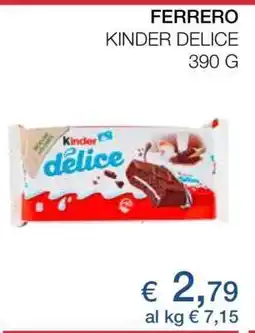 Coop FERRERO KINDER DELICE offerta