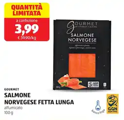 ALDI Gourmet salmone norvegese fetta lunga offerta
