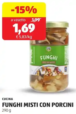 ALDI Cucina funghi misti con porcini offerta