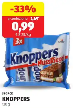 ALDI Storck knoppers offerta