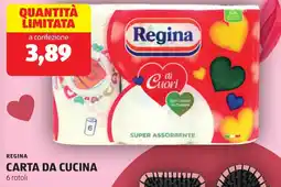 ALDI Regina carta da cucina 6 rotoli offerta