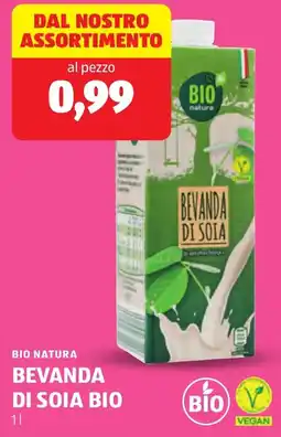 ALDI Bio natura bevanda di soia bio offerta