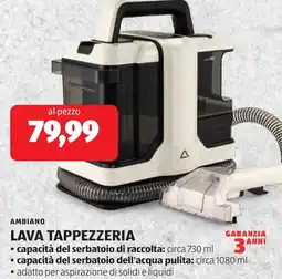 ALDI Ambiano lava tappezzeria offerta