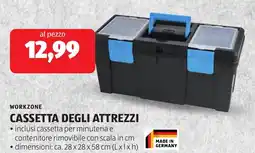 ALDI Workzone cassetta degli attrezzi offerta