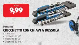 ALDI Workzone cricchetto con chiavi a bussola offerta