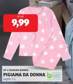 ALDI Up 2 fashion women pigiama da donna offerta