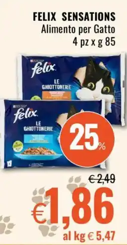 Famila FELIX SENSATIONS Alimento per Gatto offerta