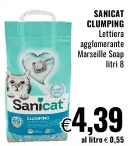 Famila Sanicat clumping offerta