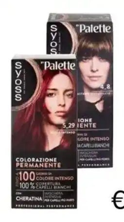 Famila SYOSS BY PALETTE Colorazione Permanente offerta