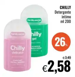 Famila CHILLY Detergente intimo offerta