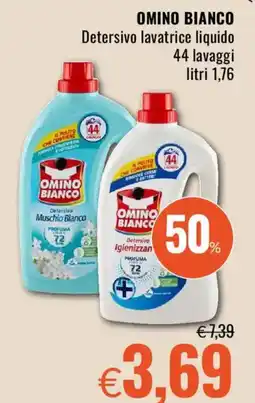 Famila OMINO BIANCO Detersivo lavatrice liquido offerta