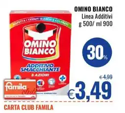 Famila OMINO BIANCO Linea Additivi offerta