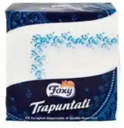 Famila FOXY Tovaglioli Trapuntati 40x40 cm 45 pz offerta