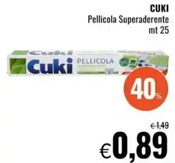 Famila CUKI Pellicola Superaderente Cuki offerta