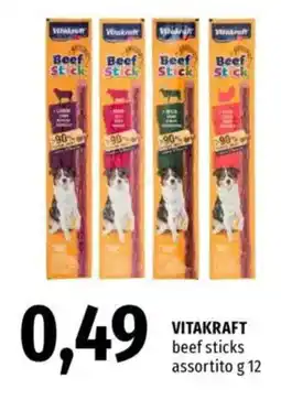 Famila VITAKRAFT beef sticks offerta