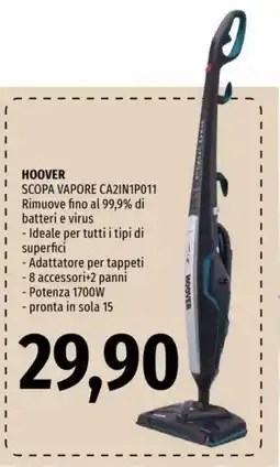 Famila HOOVER SCOPA VAPORE CA2IN1P011 offerta