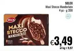 Famila SELEX Maxi Stecco Mandorlato 4 pz offerta