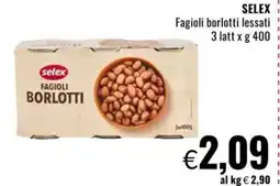 Famila SELEX Fagioli borlotti lessati offerta