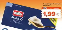 Tigre Amico Crema di Yogurt Bianco Muller 8 pezzi offerta
