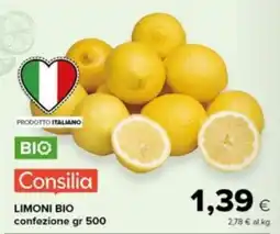 Tigre Amico Consilia limoni bio offerta