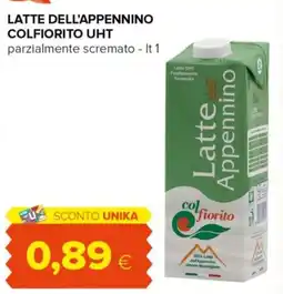 Tigre Amico Latte dell'appennino COLFIORITO UHT offerta