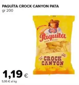 Tigre Amico Paquìta crock canyon PATA offerta
