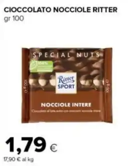 Tigre Amico Cioccolato nocciole RITTER offerta
