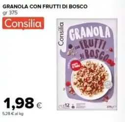 Tigre Amico Consilia granola con frutti di bosco offerta
