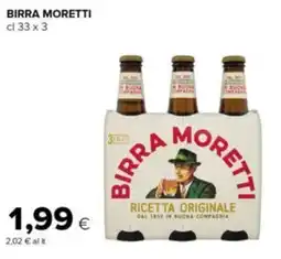 Tigre Amico Birra moretti offerta
