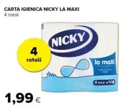 Tigre Amico Carta igienica nicky la maxi offerta