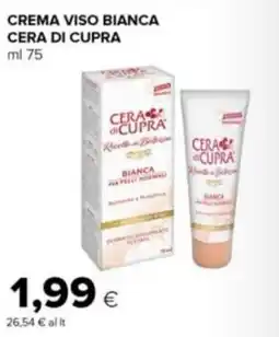 Tigre Amico Crema viso bianca CERA DI CUPRA offerta