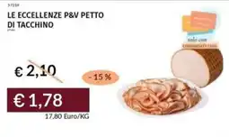 Prezzemolo e Vitale Le eccellenze p&v petto di tacchino offerta