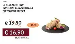 Prezzemolo e Vitale Le selezioni p&v involtini alla siciliana offerta