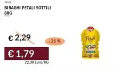 Prezzemolo e Vitale Biraghi petali sottili offerta