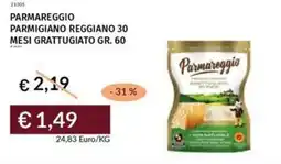 Prezzemolo e Vitale Parmareggio parmigiano reggiano 30 mesi grattugiato offerta