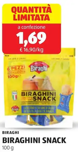 ALDI BIRAGHI Biraghini snack offerta