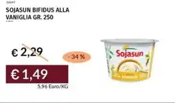 Prezzemolo e Vitale Sojasun bifidus alla vaniglia offerta