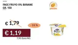 Prezzemolo e Vitale Fage fruyo 0% banane offerta